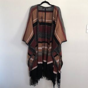 360 Cashmere long sweater wrap cardigan